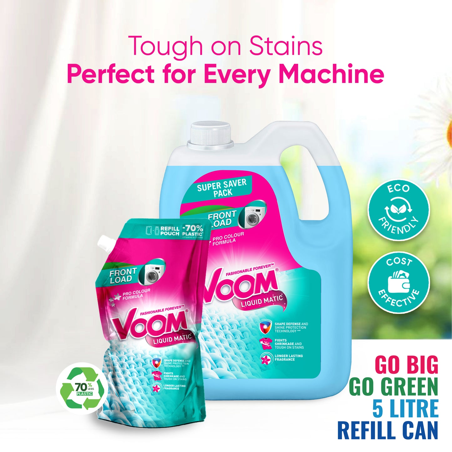 Laundry Detergent Front Load 5 Litre Refill Can