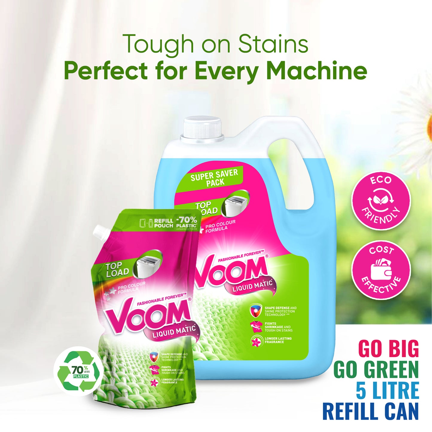 Laundry Detergent Top Load 5 Litre Refill Can