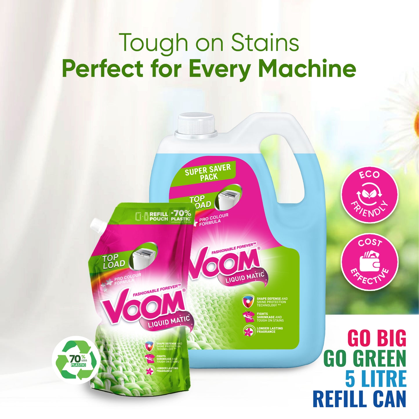 Laundry Detergent Top Load 1L Refill Pouch